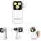 OLIGHT Oclip Pro Linterna EDC Recargable de Clip de Bolsillo 500LM Compacta Conveniente Carga USB C Magnética Portátil para Trabajo Nocturno Herramienta (Blanco)