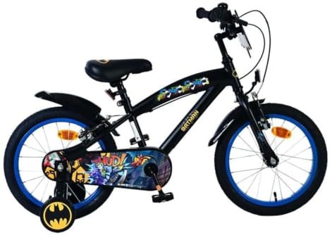 Volare Kids Bike for Boys & Girls – 12/14/16 inch | Ages 3-6 | Removable Training Wheels, Dual Handbrakes, Easy Assembly | Multiple Fun Licensed Character Designs