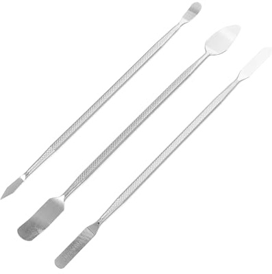 ZUNOXAZ 3 Stück Teiliges Metall hebelwerkzeug für Handy und Tablet Reparatur Doppelseitige Öffnungshebel mit Verschiedenen Kopfdesigns Robustes Edelstahl Pry Tool für Präzises Zerlegen