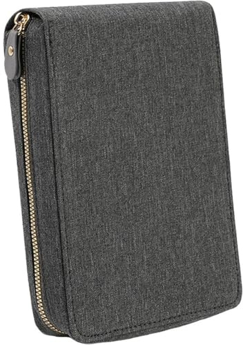 Brxmpn Circular Needle Case with Zipper Circular Knitting Needle Pouch Knitting Tool Organiser Case for Crochet Sewing Accessories
