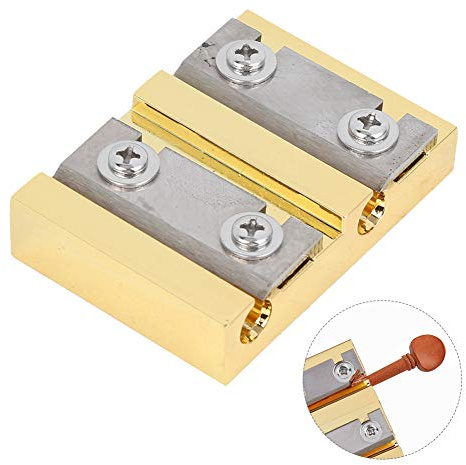 Generic Rasoir à Chevilles pour Violon doré, Couteau Professionnel en Acier, Longue Durée de Vie pour les Amateurs de Violon 4/4 ou 3/