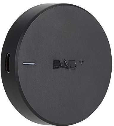 Lazmin112 Récepteur d'antenne Radio USB Dab +, Adaptateur Portable récepteur d'autoradio numérique avec antenne amplifiée pour Android 5.1 ou Version ultérieure dédiée