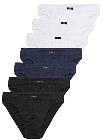 s.Oliver - Basic - Slip / Unterhose - 7er Pack (XXL Schwarz / Blau / Weiß)