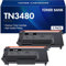 TN3480 TN-3480 TN3480 Kompatible für Brother HL-L5100DN MFC-L5750DW Toner MFC-L5700DW HL-L5200DW HL-L6400DW HL L5100DN MFC L5750DW HL-L5000D TN-3430 TN3430 TN 3480 TN 3430 Schwarz, 2er-Pack