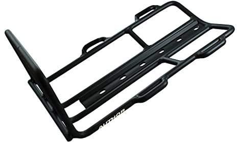 Fahrrad Gepäckträger ACR-F04 Cargo Aluminium Gabel/Rahmenmontage 4Kg schwarz