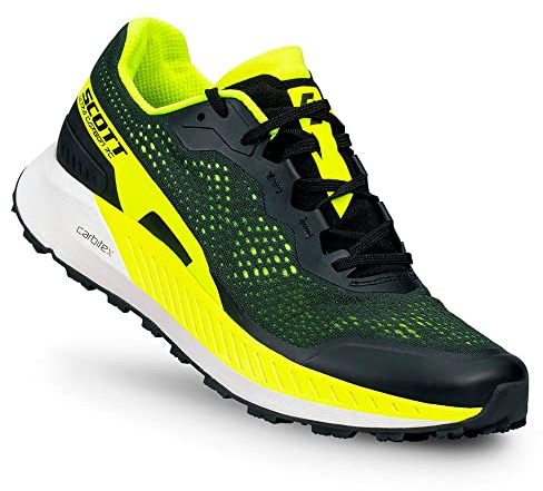 SCOTT Zapatillas Ultra Carbon RC, Hombre, Black/Yellow, 42