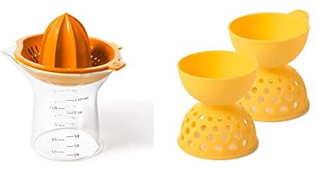 OXO Good Grips 2-In-1 Citrus Juicer & Good Grips Etched Zester