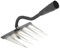 4/5/6/7 denti diserbo zappa rastrello strumento agricolo diserbo scarificatore artefatto agricolo strumento giardino zappa agricola coltivare strumenti di diserbo (5 denti)