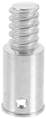 Cabilock Stainless Steel Broom Handle Threaded Tip 19mm Diameter for Mop Poles and Cleaning Tools