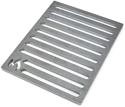 Grillrost.com Das Original Ofenrost 18x22cm aus massivem Stahl - Kein Guss dadurch Keine Bruchgefahr