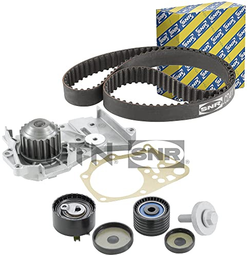 Snr KDP455.570 - Wasserpumpe + Zahnriemensatz | Kompatibel mit: RENAULT CLIO III, CLIO III Grandtour, FLUENCE, GRAND SCÉNIC II, GRAND SCÉNIC III, LAGUNA II