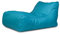 Ecopuf - Master Polyester Pouf Sessel Outdoor Chaise Longue - Sitzsack mit Staufach und Griff - Robuster Stoffsack - Entspannungssessel - Wohnungseinrichtung - 115x65x60cm, Hellblau Nc7