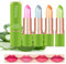 Petansy Lippenstift, Aloe Vera, 4 Farben, langanhaltend, feuchtigkeitsspendend, magischer Lippenbalsam, Farbwechsel, Lippenpflege