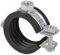 10 Stück - Gelenk-Rohrschelle/Halter/Befestigung •12mm-114mm/ ¼“-4“ •Schallschutzeinlage Größe 48-51 mm x M8