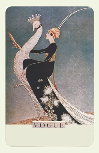 Vintage Vogue Notebook: Aesthetic Lined Notebook