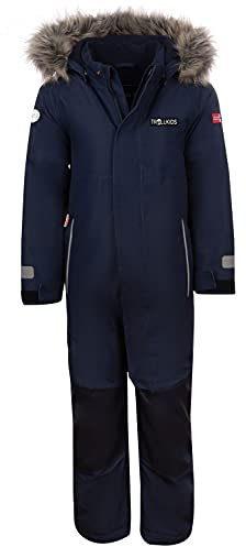 Trollkids Kids Kirkenes Snowsuit 86, navy