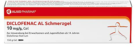 ALIUD PHARMA Diclofenac AL Schmerzgel 10 mg/g, Gel 150 g: Hilfe bei leichten bis mäßig starken, akuten Muskelschmerzen