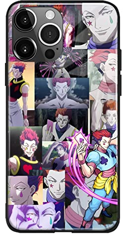 Anime Hisoka Morow HxH Collage Handyhülle Anti-Drop Manga Shell (für iPhone 7/8/SE (2020), gehärtetes Glas)