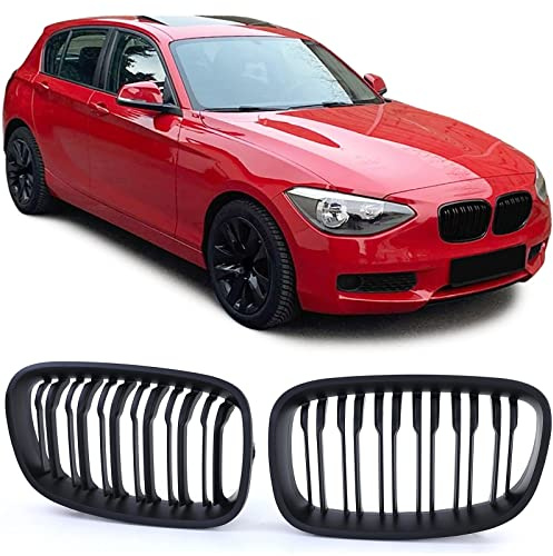 Doppelsteg Kühlergrill Performance Schwarz für 1er BMW F20 F21 2010-2014
