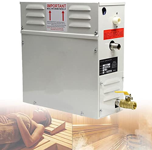CHUNTIANMEI Generatore per Bagno Turco Display Digitale Generatore di Vapore Sauna Generatore di Vapore per Casa E Commerciale Kit Generatore di Vapore Generatore di Bagno Turco,220V-10.5kw