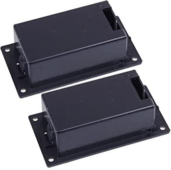 WHAMVOX 2stücke Gitarren Pickup Batteriehalter Für Bassgitarre Batteriebox Ersatz Für Tonabnehmer Und Langlebig Zubehör Für Musiker