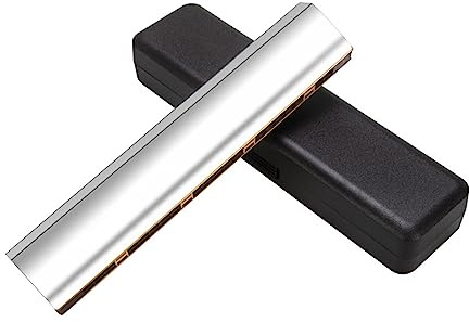 mundharmonika Echo-Mundharmonika, 24-Loch, Polyphones C-Melodie, Musikinstrument Für Anfänger, Studenten Und Erwachsene (Color : Echo Harmonica)