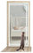 Moustiquaire Anti-Chats, 80x200cm Épaisse Porte Moustiquaire pour Animaux de Compagnie avec Fermeture Éclair, Moustiquaire Porte pour Empêcher Les Chats de s'Échapper (Blanc)