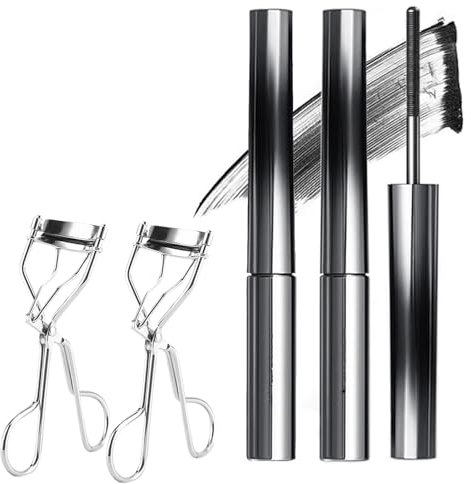 Judy Doll Mascara, Judydoll Mascara, Judy Doll Iron Brush Mascara, Judydoll Curling Iron Mascara, Judydoll – 3D Curling Wimperneisen Mascara (Schwarz2)