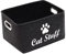 Sharplace Dog Toy Organizer Bin Storage Basket Large Folding Cat Toy Box Dog Supplies Storage Bins for Dog Coats Clothing Blanket