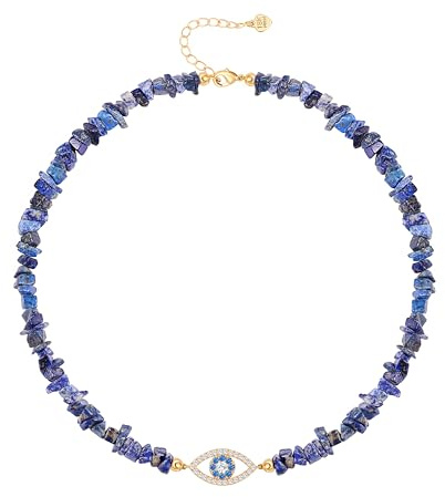 Aobei Pearl Femme gemme Beaded collier Bohemian Beaded collier