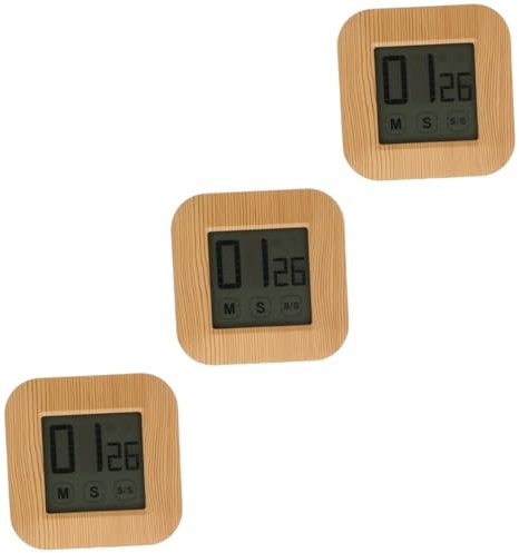 Cabilock 3 Piezas Temporizador Recordatorio De De Cocina Recordatorio De De Horneado Relojes Digitales Alarma Giratoria Mecánica Recordatorio De Cocina Relojes De Alarma para