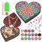 Deepton Basteln Mädchen 6 7 8 9 10 Jahre, Diamond Painting Schmuckkästchen Kinder, Bastelset Mädchen, Geschenk für Mädchen 6-10 Jahre, Geburtstagsgeschenk für Mädchen, DIY Diamond Art