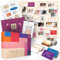 All-in-One Vision Board Set mit 162 Karten & XL-Poster | Ziele manifestieren & dein neues Leben visualisieren | Geschenkidee Motivation, Mutmacher & Neuanfang | Für Frauen, beste Freundin, Schwester