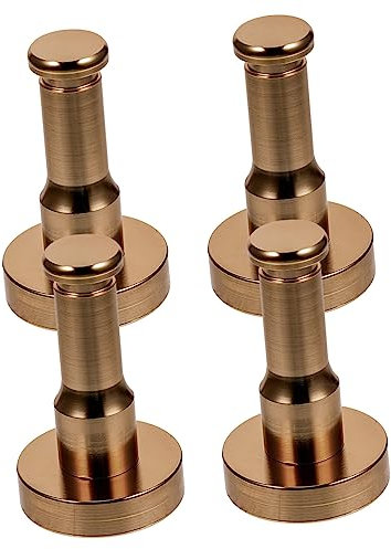 Cabilock Crochet Mural, Crochet Pour Serviette Pour Salle De Bain, Cuisine, Porte, 4 Paquets Doré Accroche Pour Manteaux