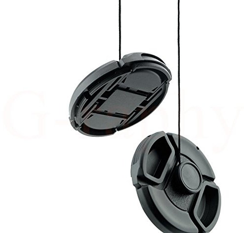 [Lot de 3] Hirondelle Bleue® Cordon Anti-Perte de Bouchon Snap-on pour Objectif Canon Nikon Sigma Fijifilm Tamron