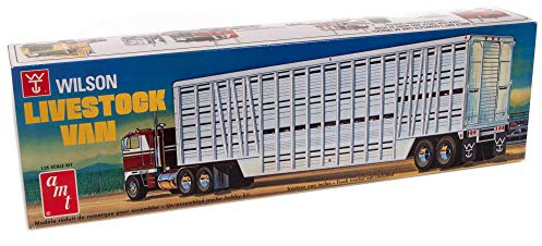 AMT 1/25 Wilson Livestock Van Trailer