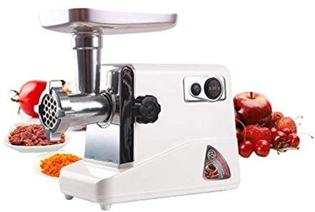 NEWTRY Meat Grinder Mincer Slicer 220v 1000W Powerful Commercial Household Electric Meat Bone Grinder for Pie Sausage Stuffer Maker Filler Machine