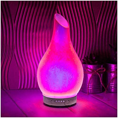 Lesser & Pavey Desire Supanova Aroma Humidifier Diffuser - Essential Oil Ultrasonic Aromatherapy Humidifier – 4 Mist Modes, Quiet, Colourful Light + Auto Shut-Off