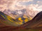 A.S. Création Livingwalls Fototapete Berge Landschaft Grün Braun Beige 382571 The Wall 3,71 m x 2,80 m Wohnzimmer Küche Flur Esszimmer