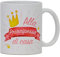 Tazza Mug - Tazza Alla Principessa di Casa - Idea Regalo - Bianca, in Ceramica - 300 ml