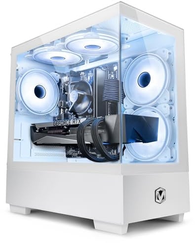 Vibox IV-73 Gaming PC • AMD Ryzen 7 5700X 4.6GHz • Radeon RX 9070 16GB • 16GB RAM • 1TB NVMe SSD • Windows 11 • WiFi