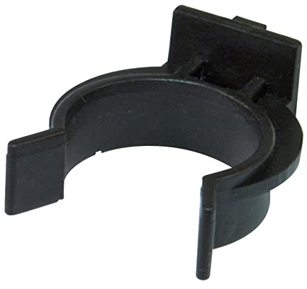 Amig - Pinza per piedino da cucina e bagno, mod. 10, 27 mm, aiuta a fissare il battiscopa in armadi bassi, collocazione in battiscopa in alluminio, plastica nera