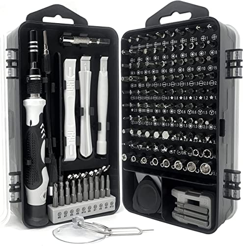 Feinmechaniker Werkzeug Set:138 in 1 Schraubenausdreher Set, Feinmechaniker Schraubendreher Set, Handy Reparatur Werkzeug Set, Mini Schraubenzieher Set, Uhrmacherwerkzeug Set für PC Laptop Phone