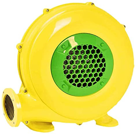 JOUFNING Soplador De Aire Comercial Compacto De Bajo Consumo De Energía De 480W - Soplador De Castillo Hinchable Grande, para Castillo Hinchable Al Aire Libre/trampolín/casa De Rebote/tobogán