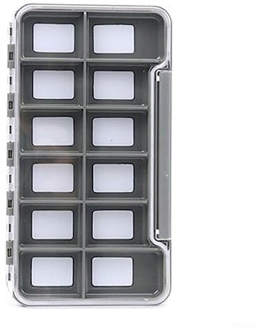 Slim Magnetic Backed Lure Box Waterproof Fishing Fly Box Flies Hooks Keeping Tackle Box Fishing Accessories