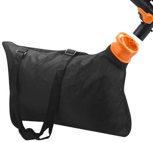 50026858 Trivac Leaf Collection Bag WGBAG500 Compatible with Worx WG502 WG508 WG505 WG509 WG500 WG501 Leaf Blower. Replacement Leaf Blower Vacuum Vac Shoulder Bag