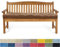 PHUSTJKL Bankauflage Bankkissen 165X40X6CM Sitzkissen für Bank rutschfeste Bankpolster Gartenbankkissen Rückenkissen Schaukel Stuhlkissen für Outdoor/Indoor Gartenmöbel Terrasse-Braun