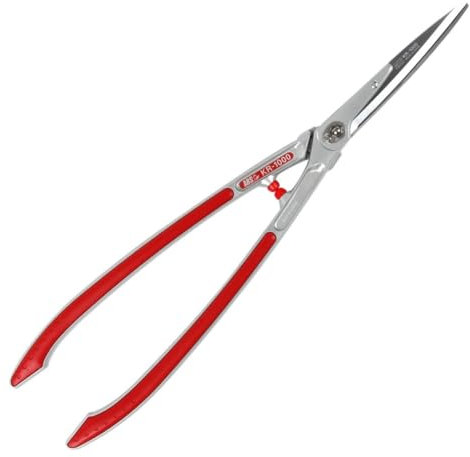 ARS KR-1000 Hedge Shear -Ultra Light- Professional Garden Pruning Tool with Sharp Blades and Comfort Grip Handles