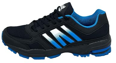 Ablovo® Herren Damen Sneaker Sportschuhe Laufschuhe Turnschuhe Runners 36-47 (Navy-Königsblau, EU Schuhgrößensystem, Jugendliche, Herren, Numerisch, M, 40)