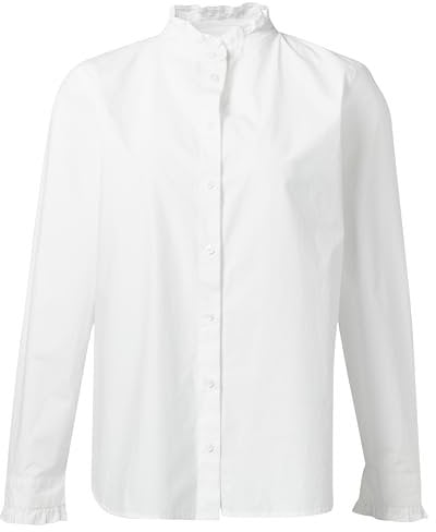 comma Bluse Langarm mit Rüschendetails